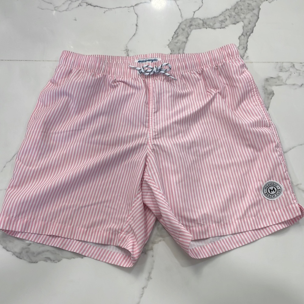 Maamgic beach wear pink stipend swimsuit